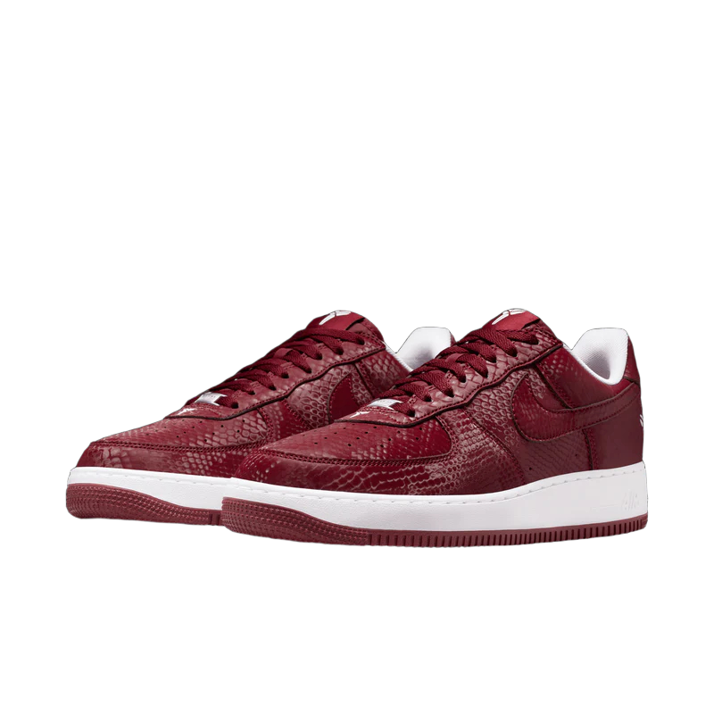 KOBE X NIKE AIR FORCE 1 LOW "TEAM RED"*