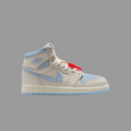 Air Jordan 1 Retro High OG Psychic Blue Preschool Lifestyle Shoe - Pale Ivory/Psychic Blue/Coconut Milk