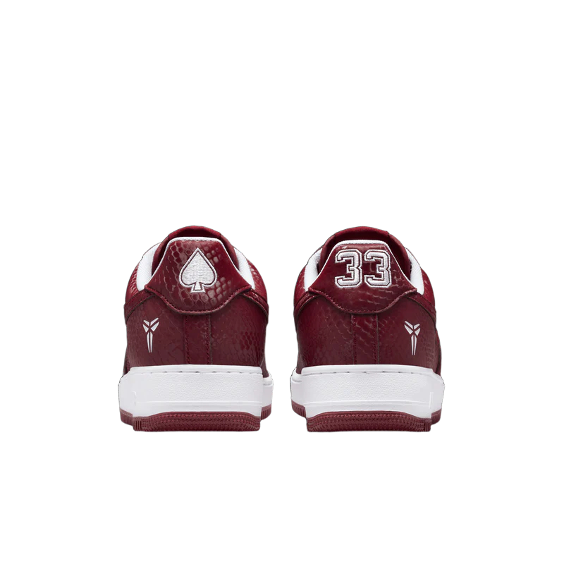 KOBE X NIKE AIR FORCE 1 LOW "TEAM RED"*