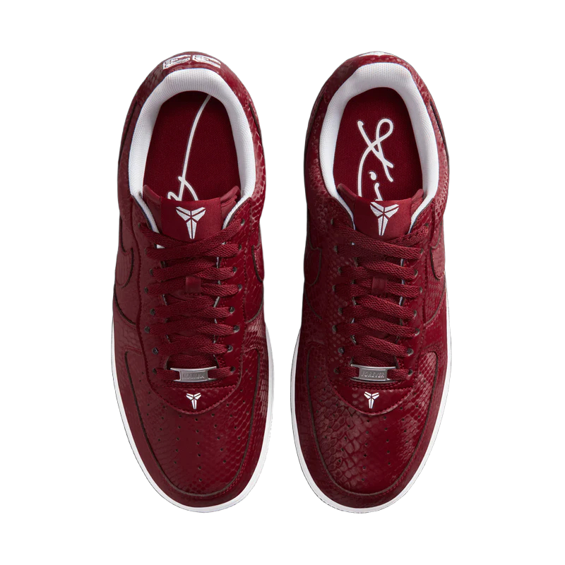 KOBE X NIKE AIR FORCE 1 LOW "TEAM RED"*
