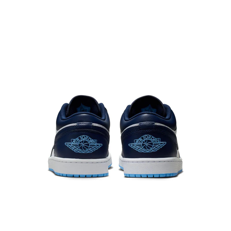 Air Jordan "1 Low" Mens - Midnight Navy / University Blue