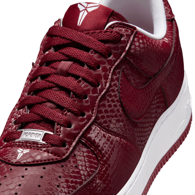 KOBE X NIKE AIR FORCE 1 LOW "TEAM RED"*