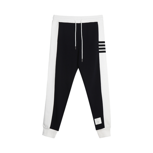 Colorblock Four-Bar Sweatpants THOM TREND
