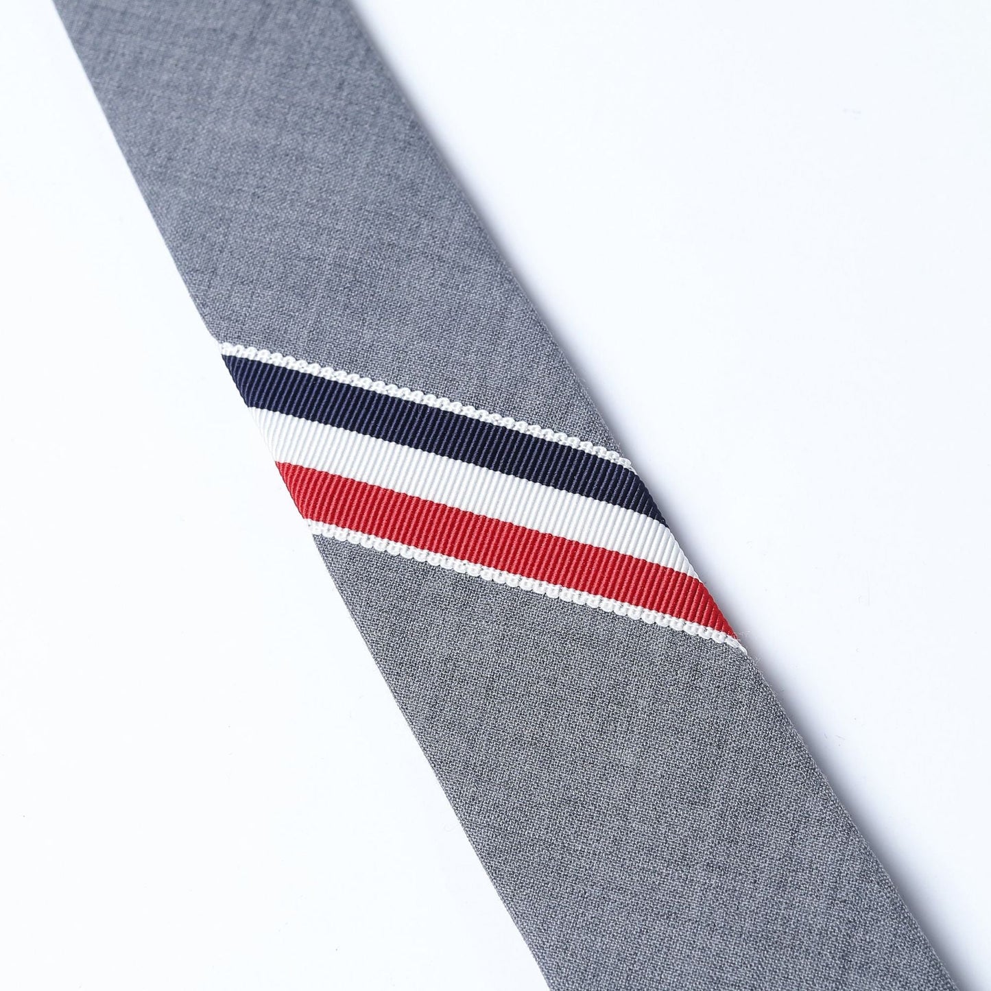 Classic color stripe tie THOM TREND
