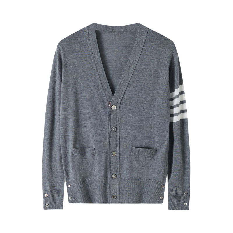 Unisex V-neck thin cardigan THOM TREND