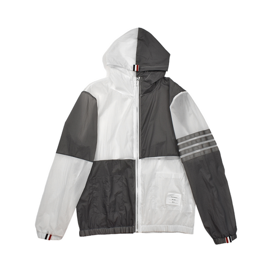 2025 new patchwork color sun protection jacket THOM TREND