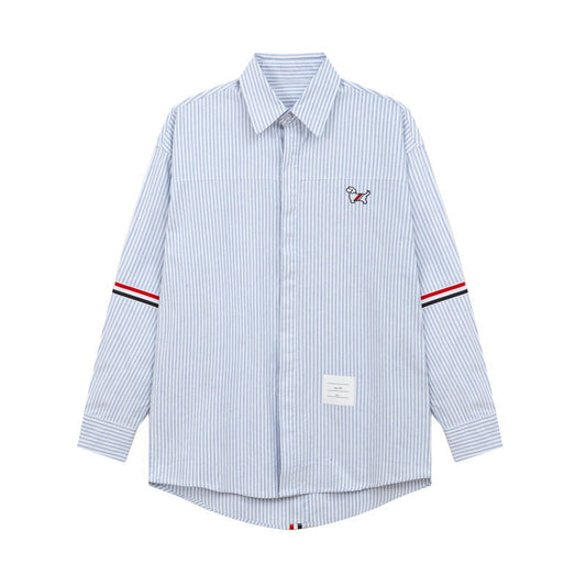 Unisex all-over embroidered shirt（副本） THOM TREND
