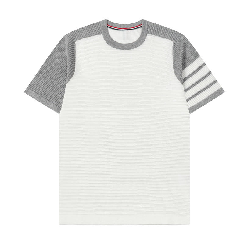 Color patchwork T-shirt（副本） THOM TREND
