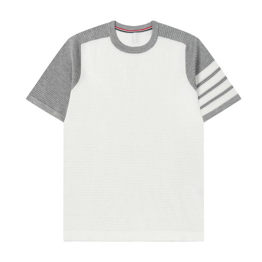 Color patchwork T-shirt（副本） THOM TREND