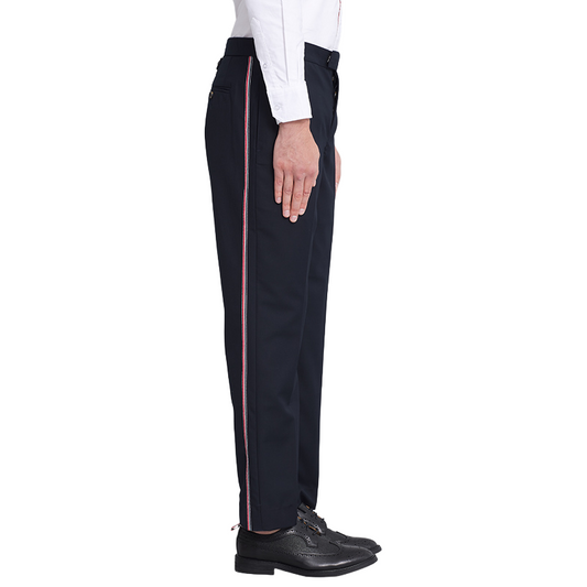 Single-side webbing suit pants  TREND