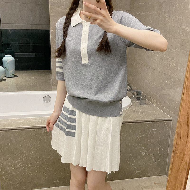 Short-sleeved POLO shirt