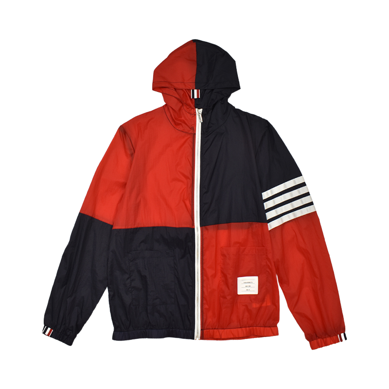 2025 new patchwork color sun protection jacket THOM TREND