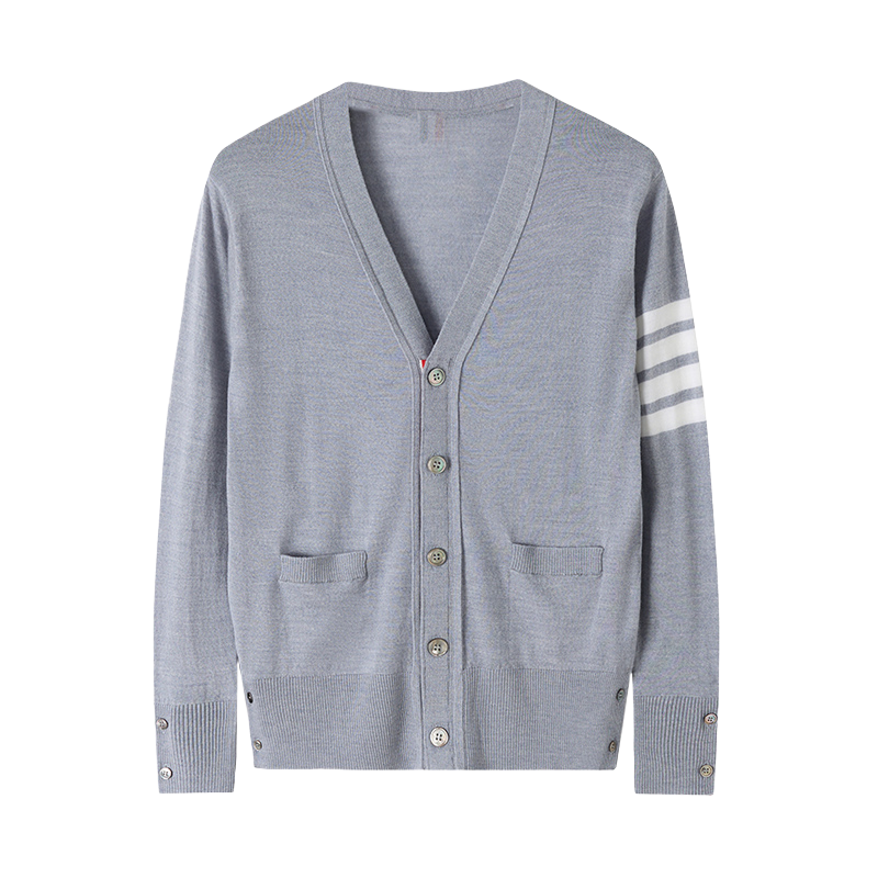 Unisex V-neck thin cardigan THOM TREND