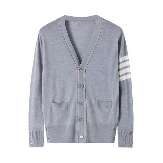 Unisex V-neck thin cardigan THOM TREND
