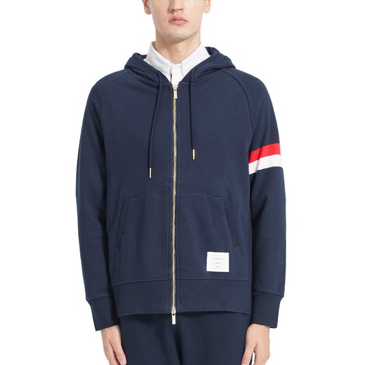 Unisex zip-up hooded jacket THOM TREND