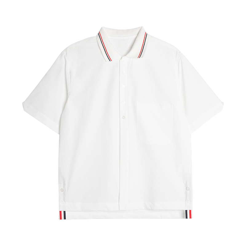 Placket ribbon shirt（副本） THOM TREND