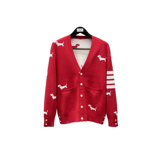 2025SS  Puppy pattern cardigan THOM TREND
