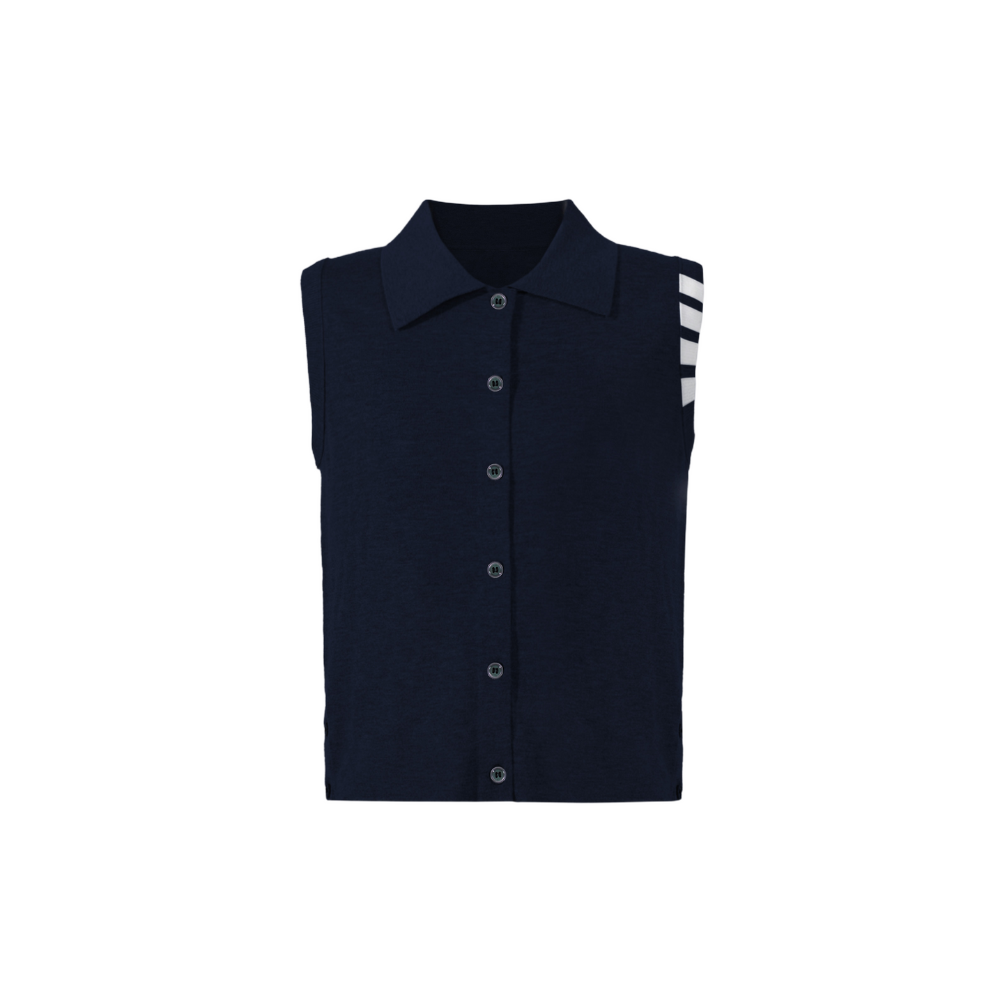 Women's tricolor knitted short sleeves（副本） THOM TREND