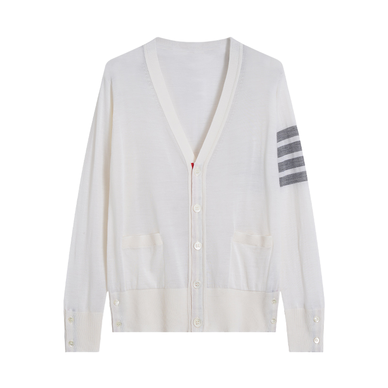 Unisex V-neck thin cardigan THOM TREND