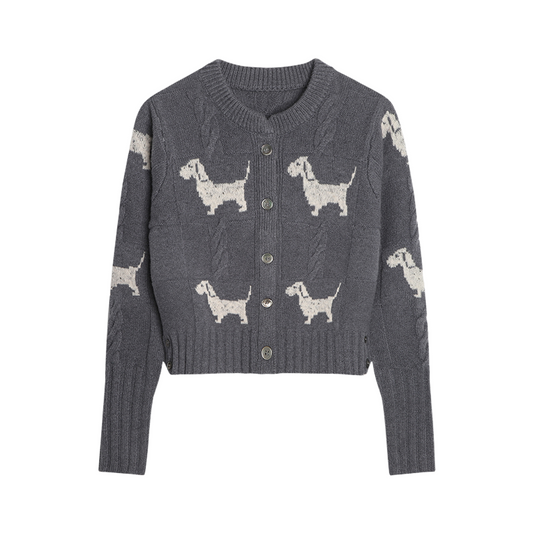 Womens Puppy Sweater  TREND