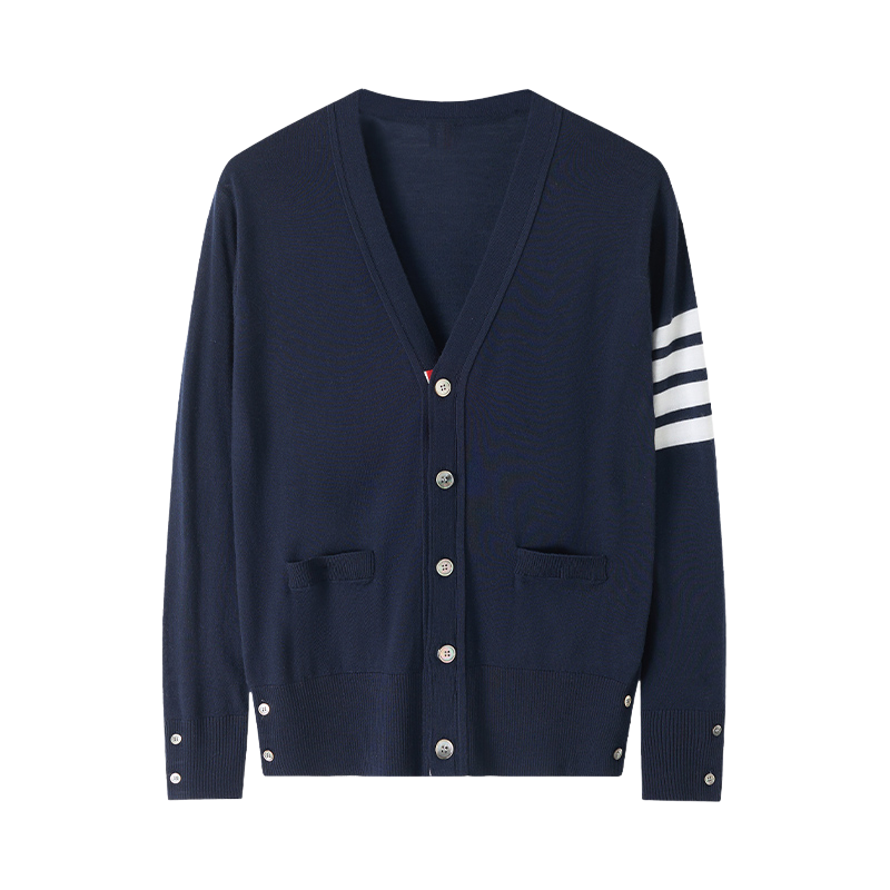 Unisex V-neck thin cardigan THOM TREND