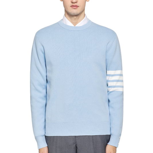 2025 round neck pullover sweater THOM TREND