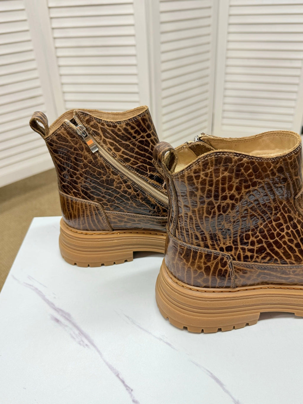 UGG Leopard Suede Chelsea Boots - product view 4