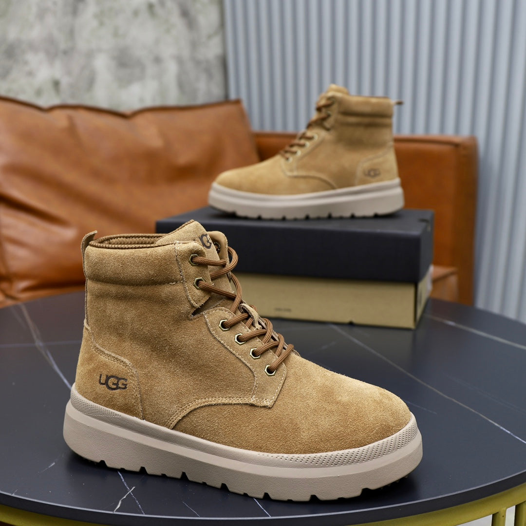 UGG Sand Nubuck Lace-Up Winter Boots - product view 4