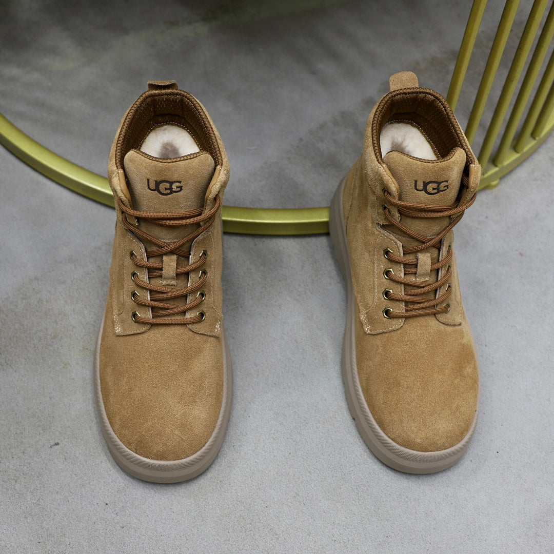 UGG Sand Nubuck Lace-Up Winter Boots - product view 5