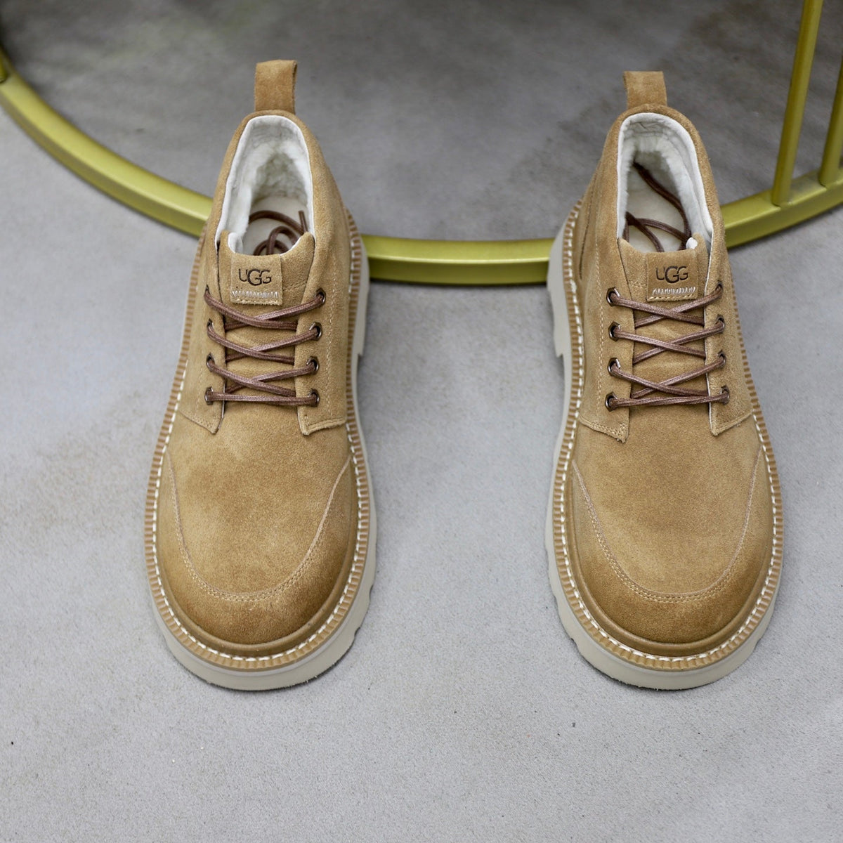 UGG Sand Suede Lace-Up Casual Shoes - product view 4