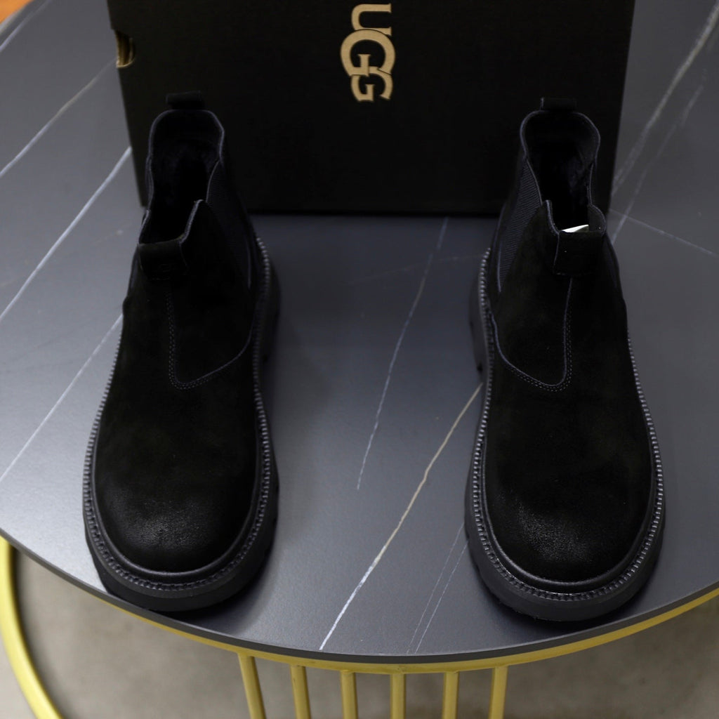 UGG Black Suede Chelsea Casual Shoes - product view 2