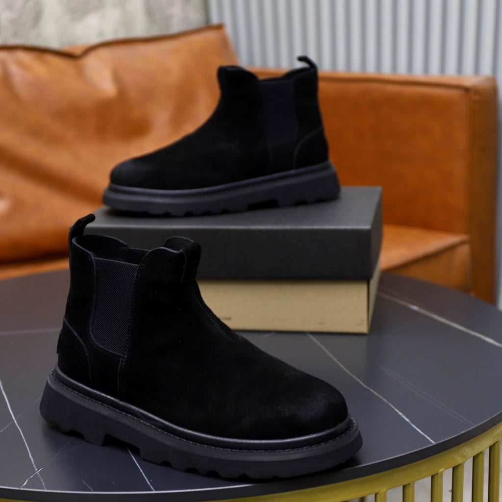 UGG Black Suede Chelsea Casual Shoes - product view 8