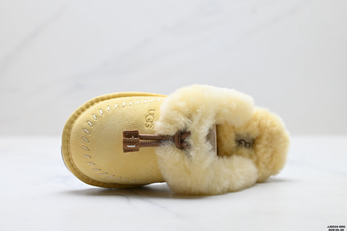UGG Slipper Evolution Shearling Closed-Toe Slippers - product image 3