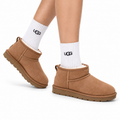 UGG Classic Ultra Mini Platform Ankle Boots - side-angle hero image