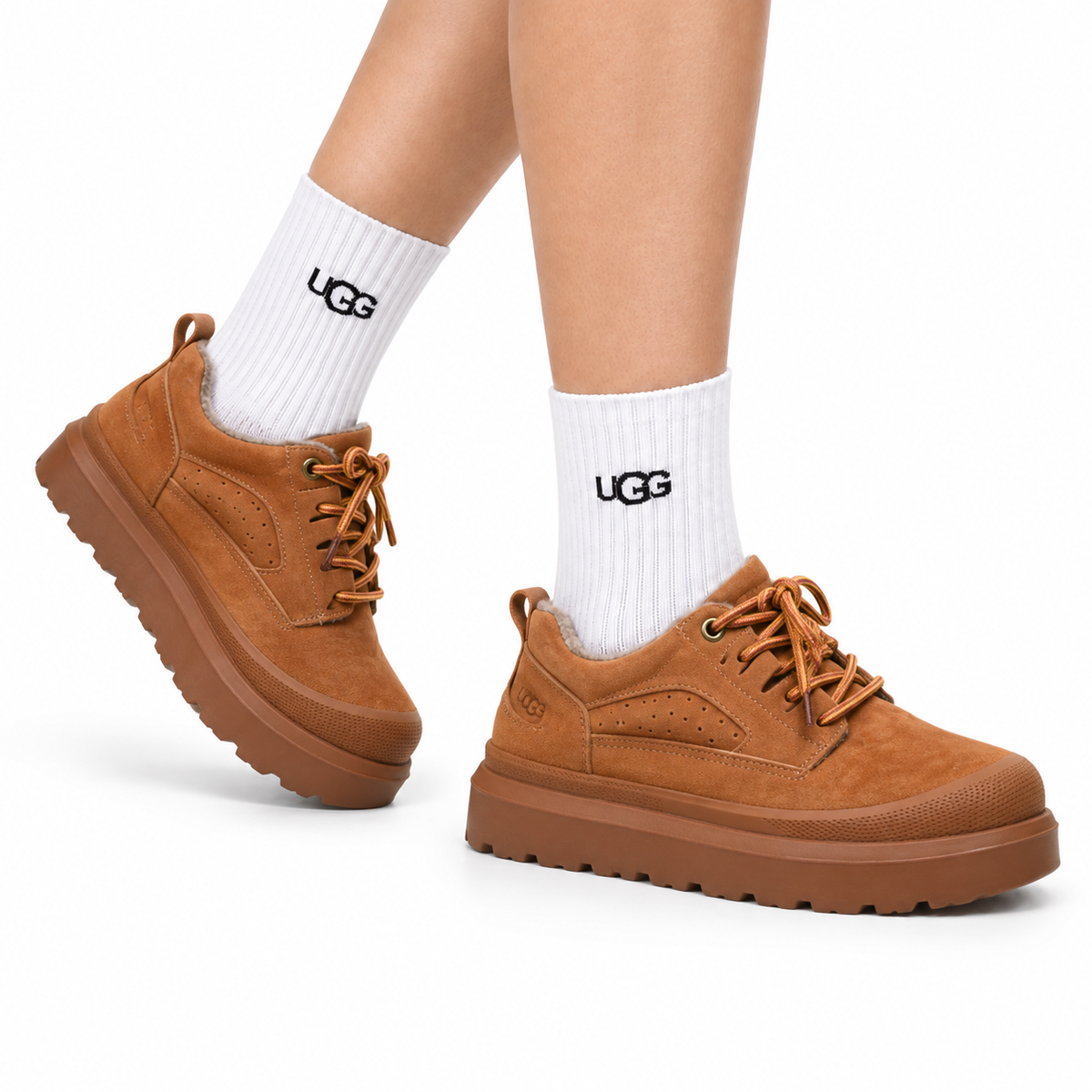 UGG Tasman Weather Hybrid Waterproof Low-Top Shoes - side-angle hero image