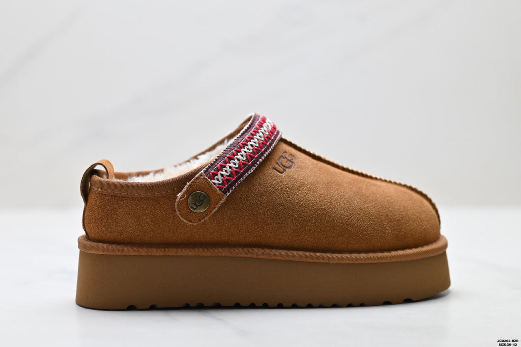 UGG Tazz Shearling Platform Slip-Ons - product image 2