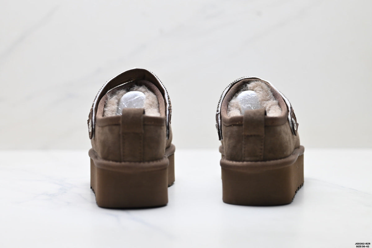 UGG Tazz Shearling Platform Slip-Ons - product image 7