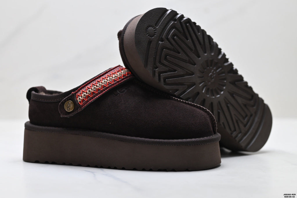 UGG Tazz Shearling Platform Slip-Ons - product image 6