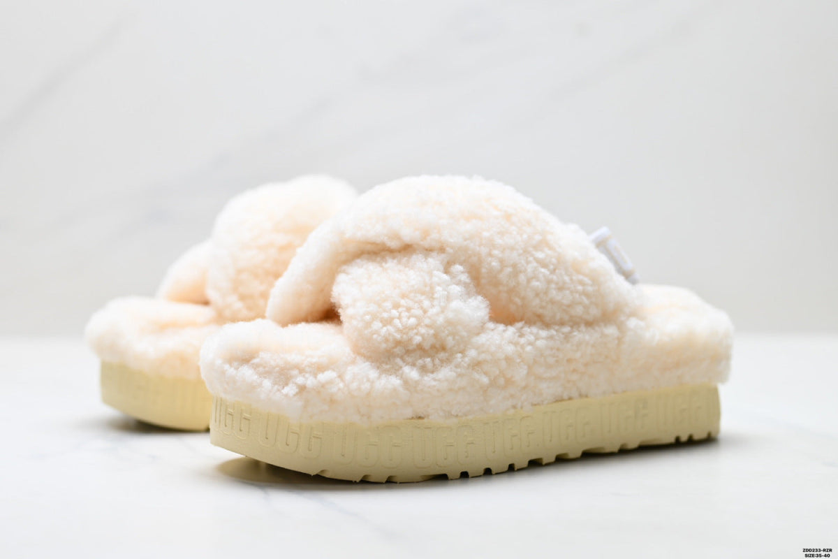 UGG Slipper Evolution Fluffy Platform Slides - product image 5