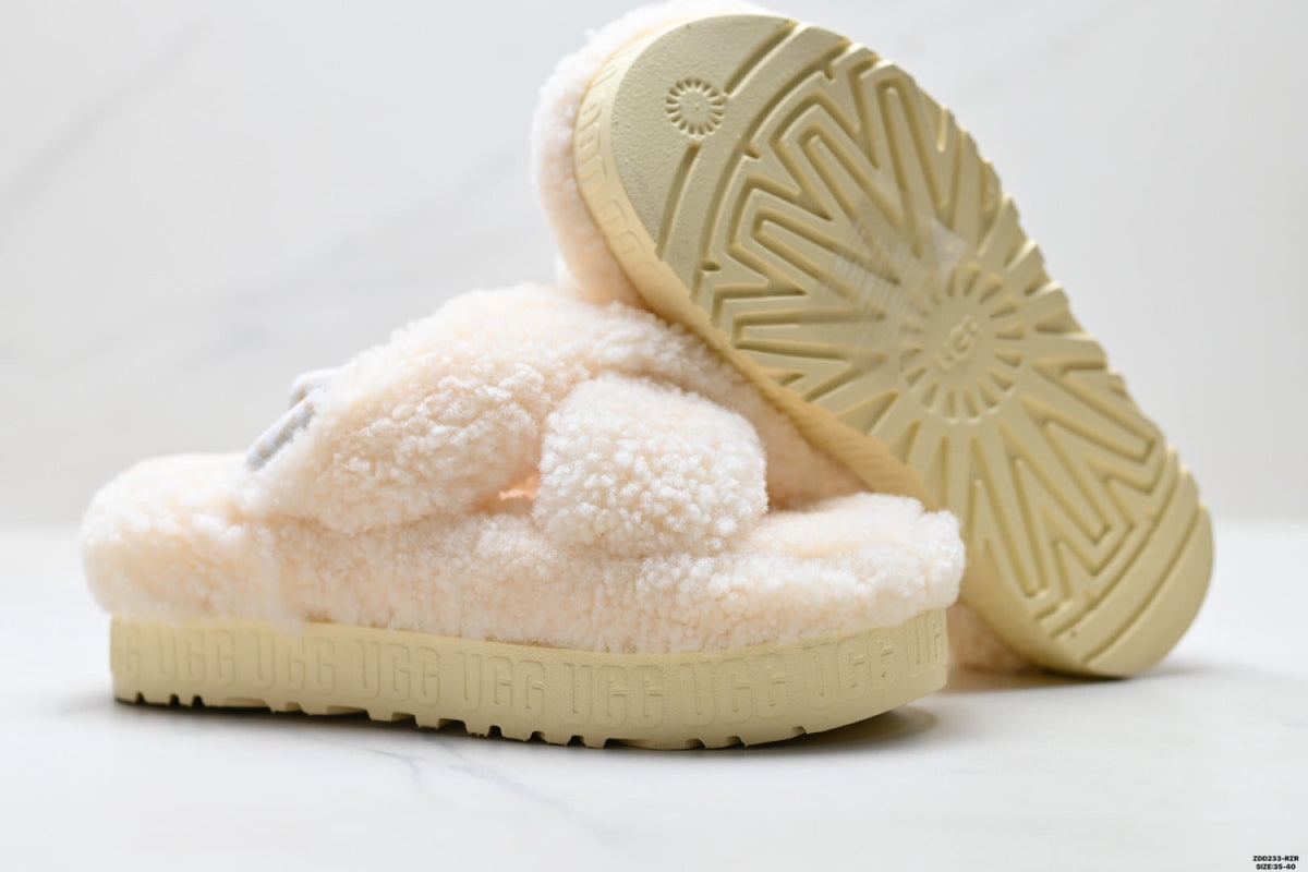 UGG Slipper Evolution Fluffy Platform Slides - product image 6