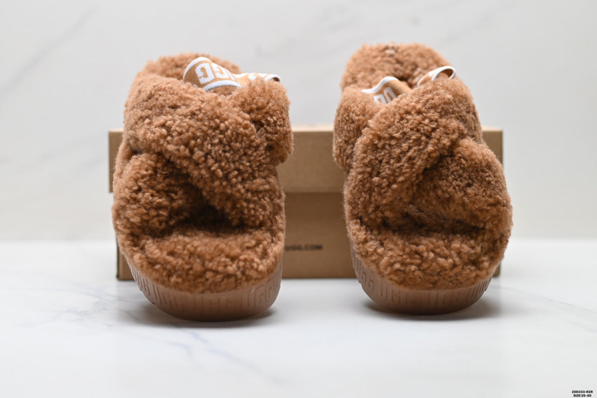 UGG Slipper Evolution Fluffy Platform Slides - product image 8