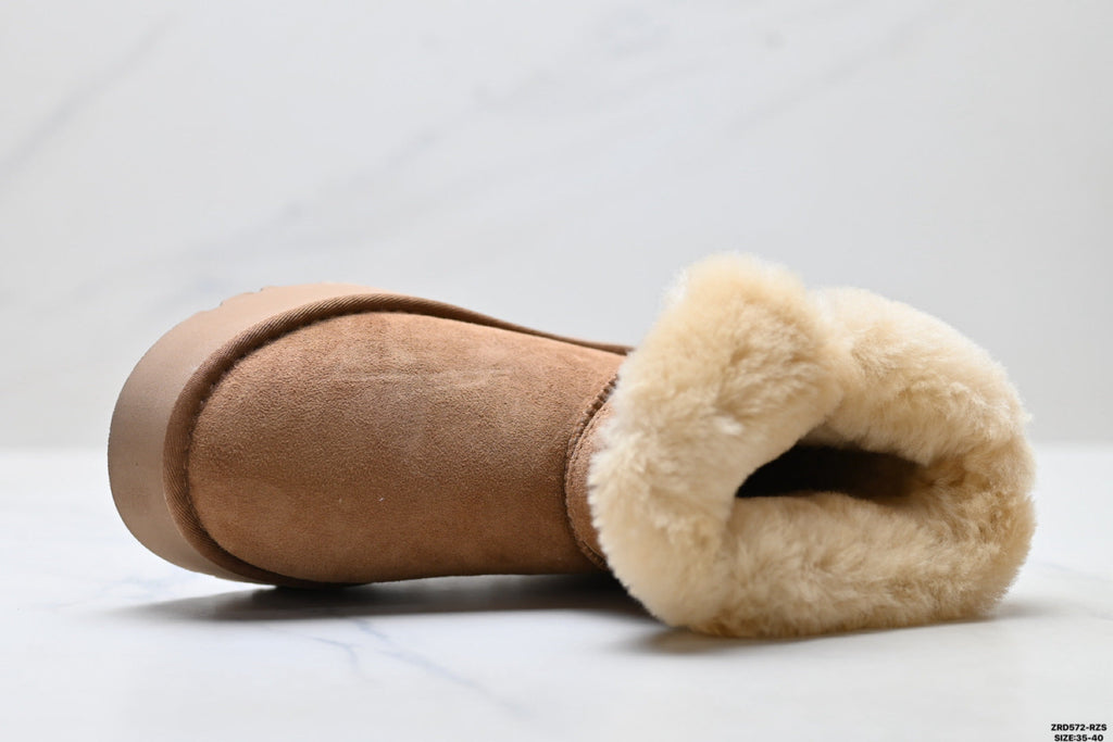 UGG Classic Mini Heritage Fluff Buckle Boots - product image 3