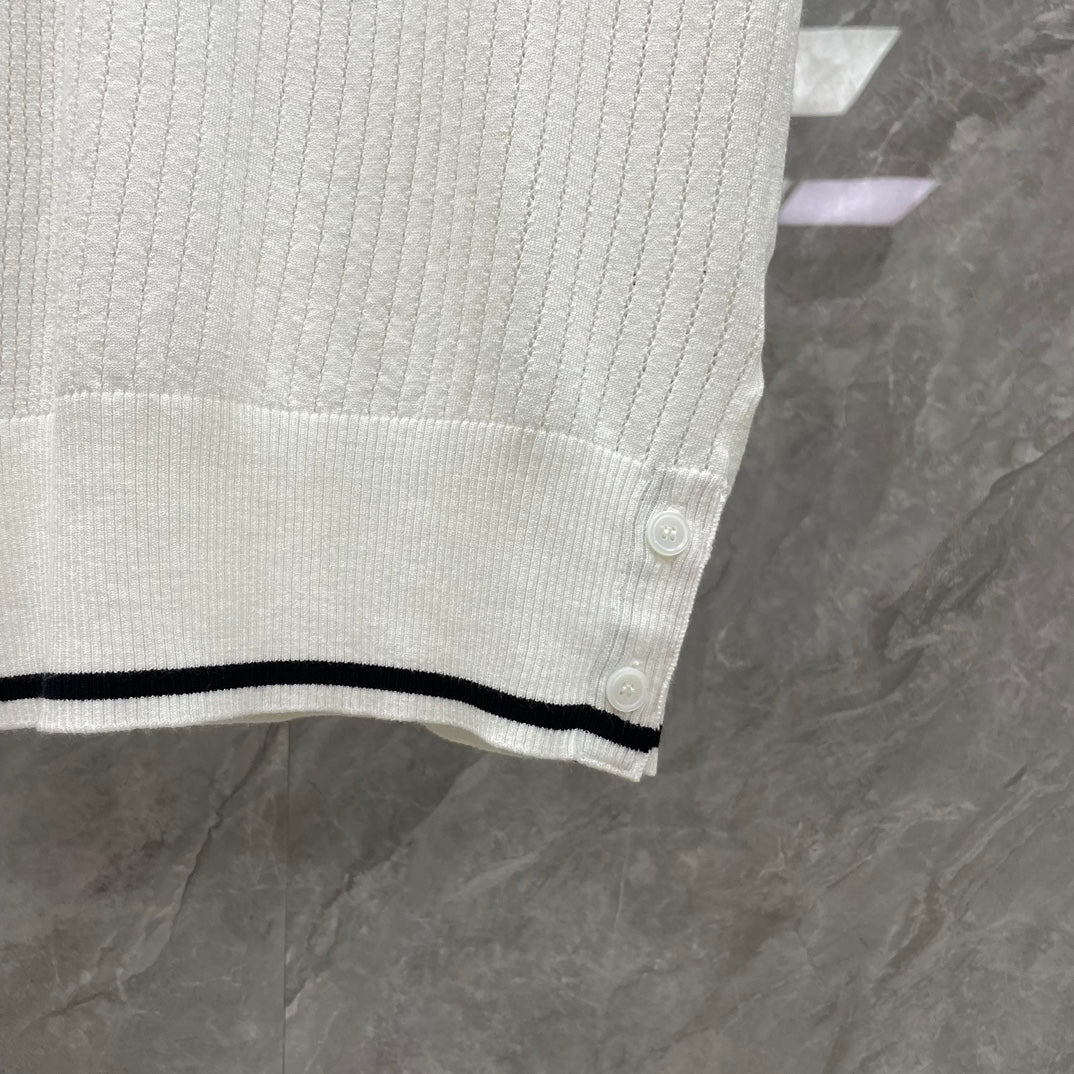 2025SS  Knitted POLO shirt THOM TREND