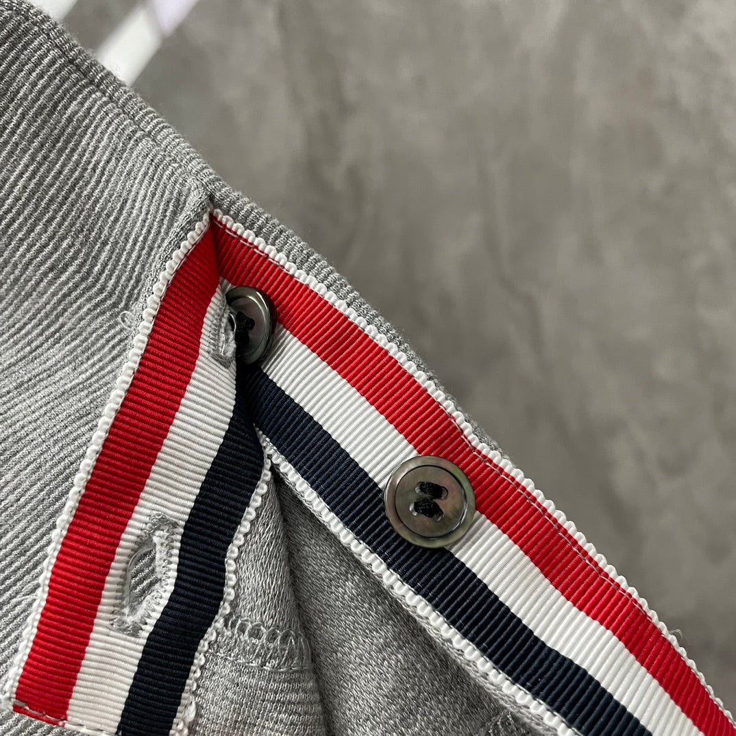 Men's lapel short sleeve THOM TREND