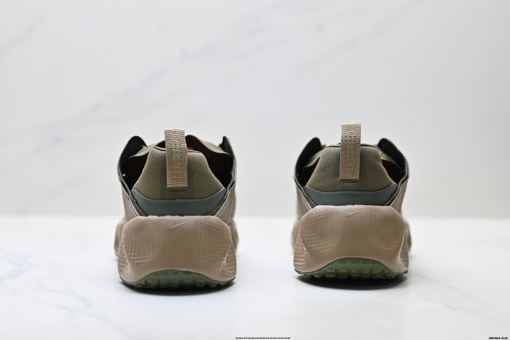 Nike Running Sneakers Gray Olive Unisex Style 06 detail view 7