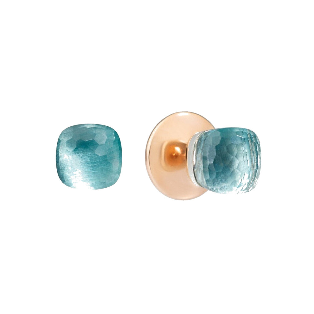 Pomellato Style Crystal 18K Gold-Plated Earrings front product view