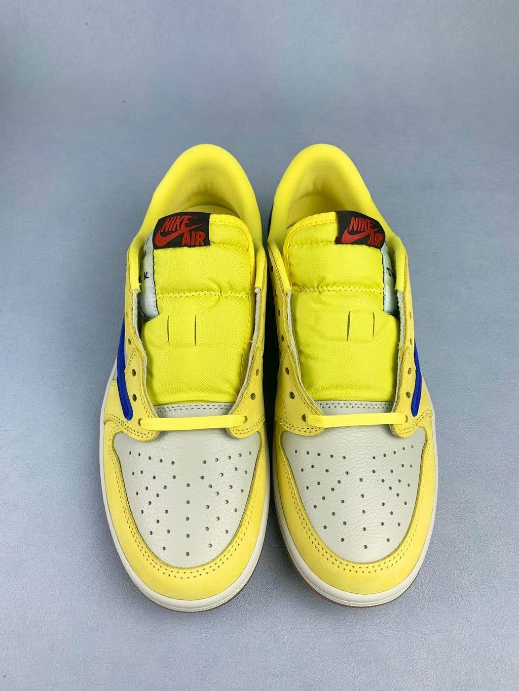 Air Jordan 1 Low OG Reverse Olive Unisex Sneakers DZ4137-700 detail view 4